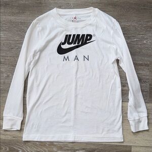 Jordan white Long Sleeve Tee NWOT